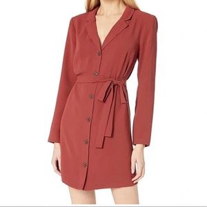 BCBG Generation Fall Dress - Small - Russett Brown